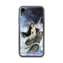 Load image into Gallery viewer, Capricorn Mermaid iPhone Case
