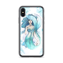 Load image into Gallery viewer, Teal Mermaid iPhone Case
