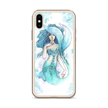 Load image into Gallery viewer, Teal Mermaid iPhone Case
