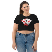 Load image into Gallery viewer, Alice in Wonderland - Organic Crop Top
