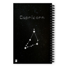Load image into Gallery viewer, Capricorn Mermaid Spiral Notebook - Dot Journal
