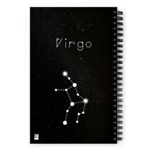 Load image into Gallery viewer, Virgo Mermaid Spiral Notebook - Dot Journal
