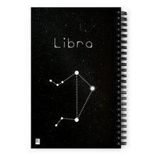 Load image into Gallery viewer, Libra Mermaid Spiral Notebook - Dot Journal
