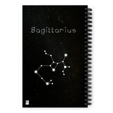 Load image into Gallery viewer, Sagittarius Mermaid Spiral Notebook - Dot Journal
