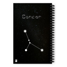 Load image into Gallery viewer, Cancer Mermaid Spiral Notebook - Dot Journal
