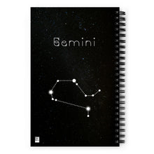 Load image into Gallery viewer, Gemini Mermaid Spiral Notebook - Dot Journal
