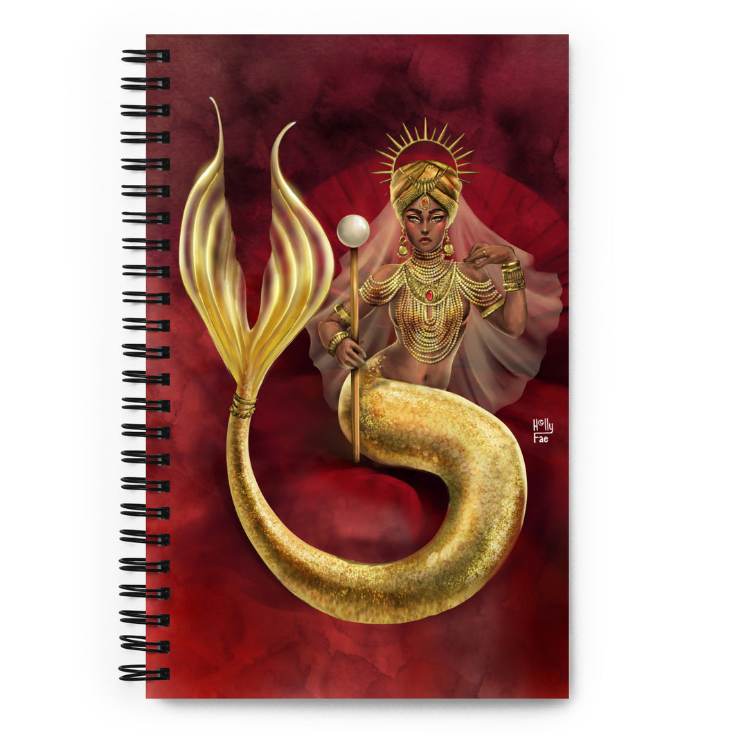 Leo Mermaid Spiral Notebook - Dot Journal