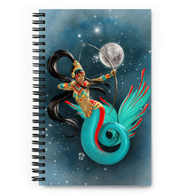 Load image into Gallery viewer, Sagittarius Mermaid Spiral Notebook - Dot Journal
