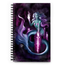 Load image into Gallery viewer, Scorpio Mermaid Spiral Notebook - Dot Journal

