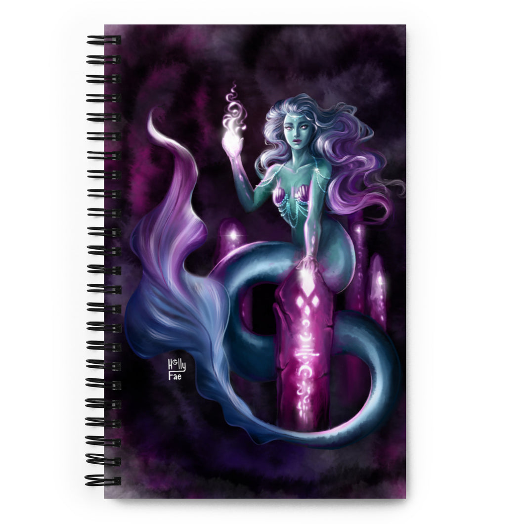Scorpio Mermaid Spiral Notebook - Dot Journal
