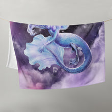 Load image into Gallery viewer, Pisces Mermaid Throw Blanket
