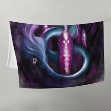 Load image into Gallery viewer, Scorpio Mermaid Throw Blanket
