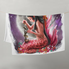 Load image into Gallery viewer, Libra MermaidThrow Blanket
