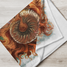 Load image into Gallery viewer, Aries Mermaid Throw Blanket

