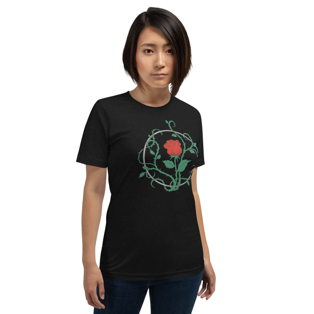 Beauty & the Beast Emo Rose - Unisex Tee