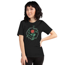 Load image into Gallery viewer, Beauty &amp; the Beast Emo Rose - Unisex Tee
