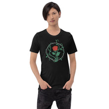 Load image into Gallery viewer, Beauty &amp; the Beast Emo Rose - Unisex Tee
