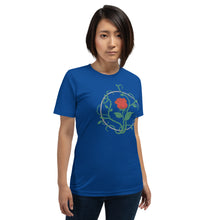 Load image into Gallery viewer, Beauty &amp; the Beast Emo Rose - Unisex Tee
